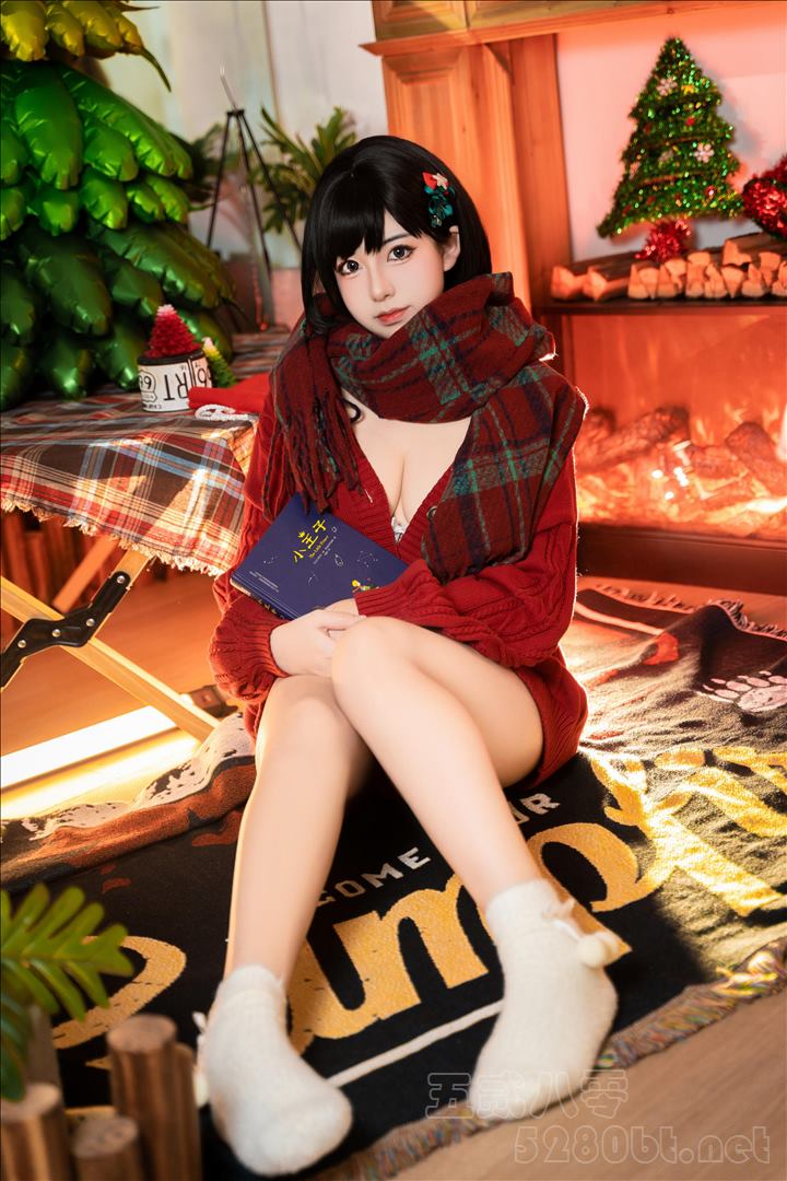 丰腴深沟@虎森森 圣诞快乐[55P-921M]推荐预览图