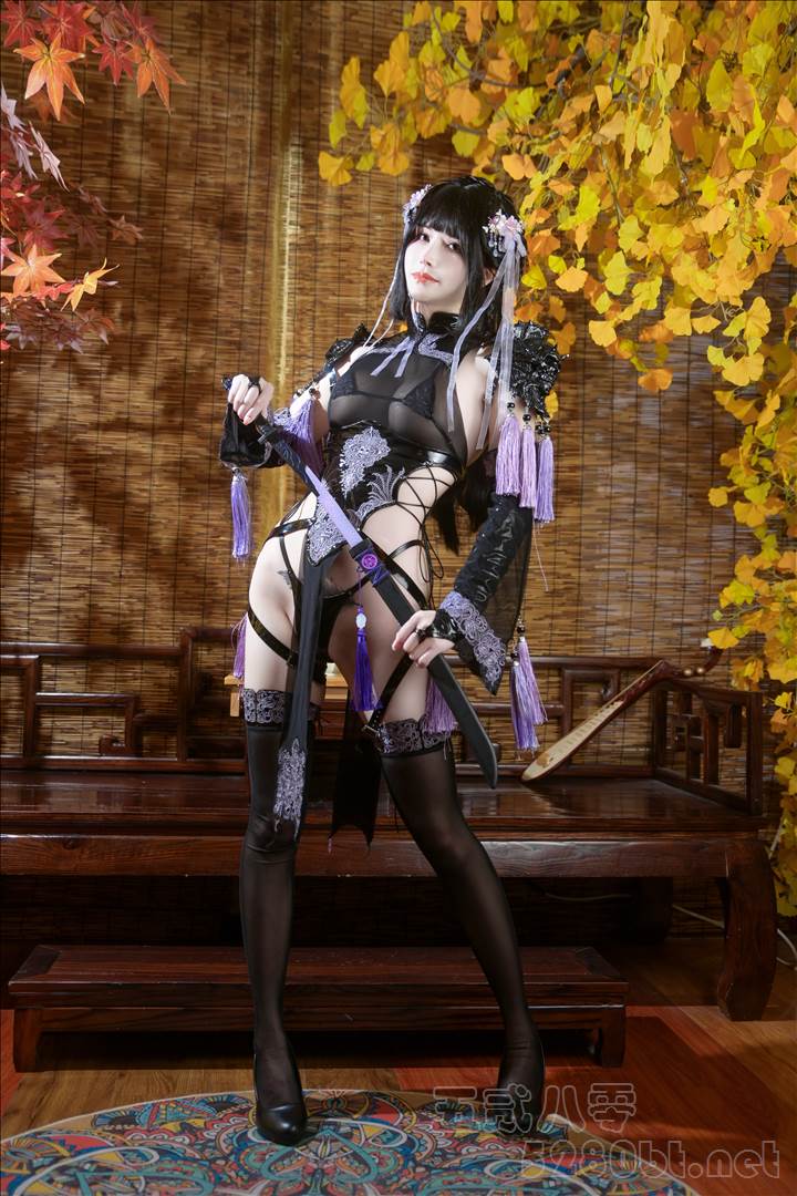 抚媚妖娆佳人@鹿八岁baby 歪萌社旗袍[49P-1V-1.72G]推荐预览图