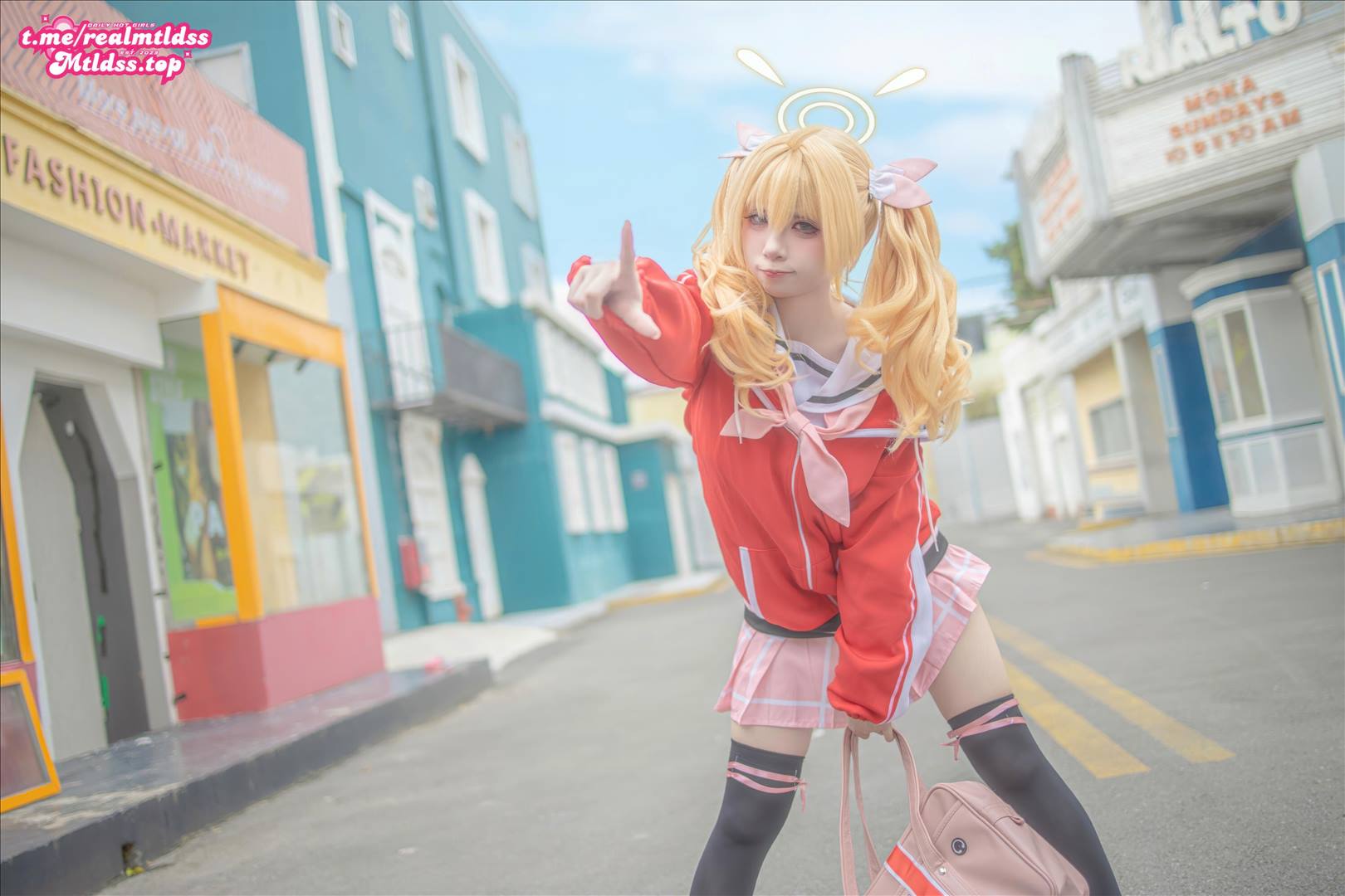 清纯媚骨天成@纸悦Etsu_ko 蔚蓝档案 伊原木好美[18P-68.7M]推荐预览图